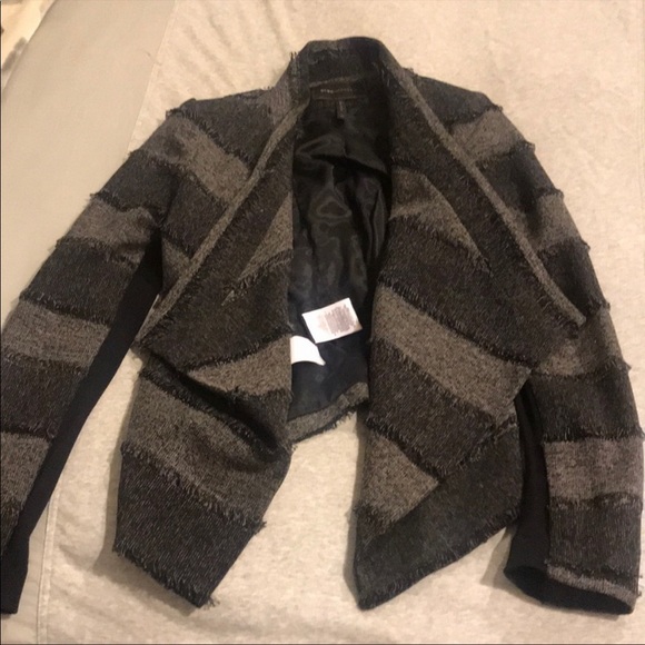 BCBGMaxAzria Aubree blazer black grey XS - Picture 7 of 11